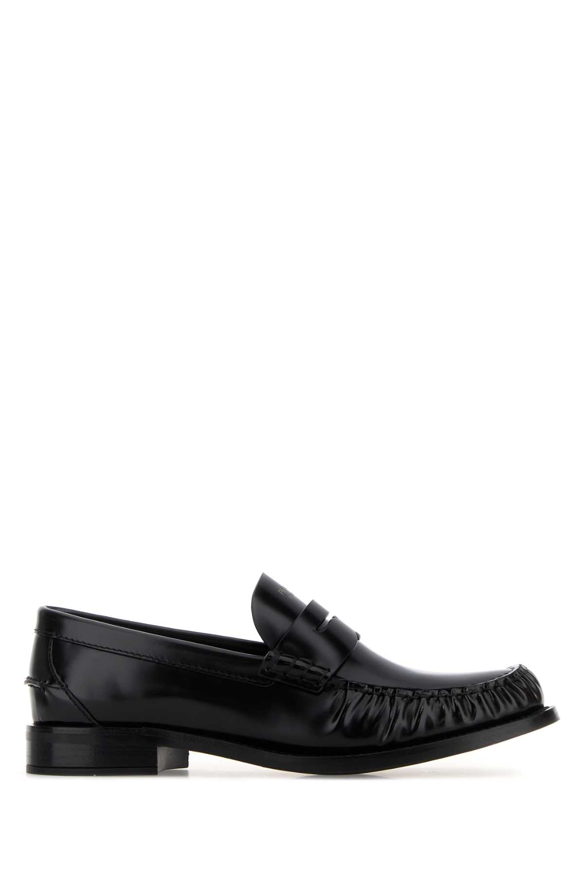PRADA Elegant Leather Loafers for Women