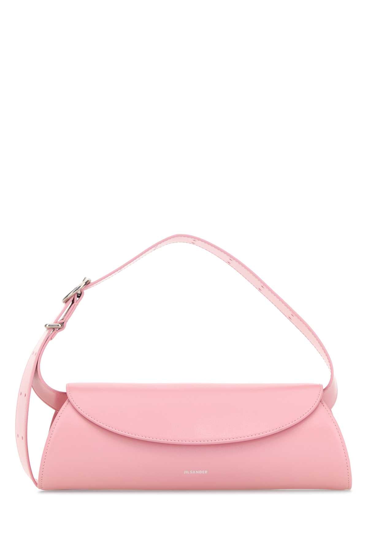 JIL SANDER Mini Leather Crossbody Handbag