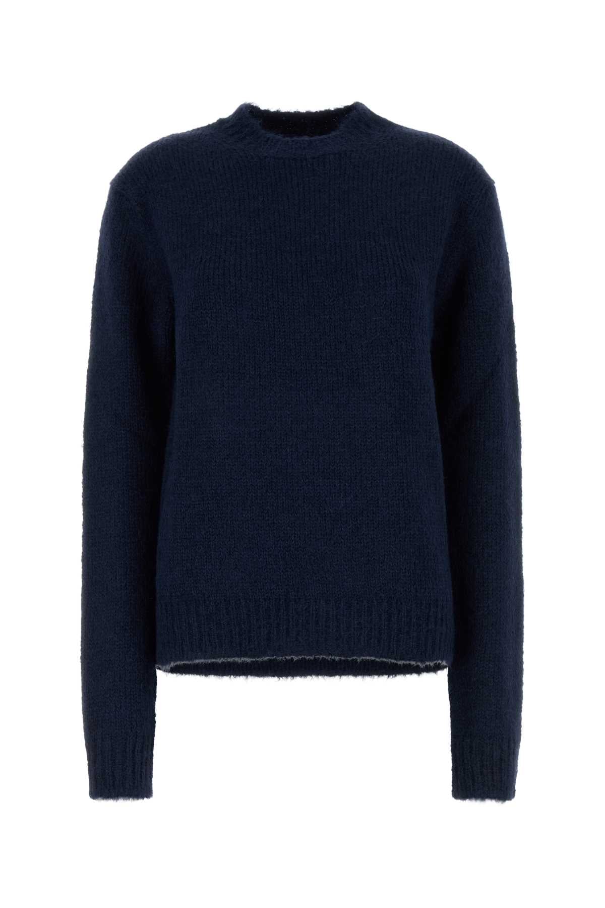 JIL SANDER Oversize Alpaca Blend Sweater