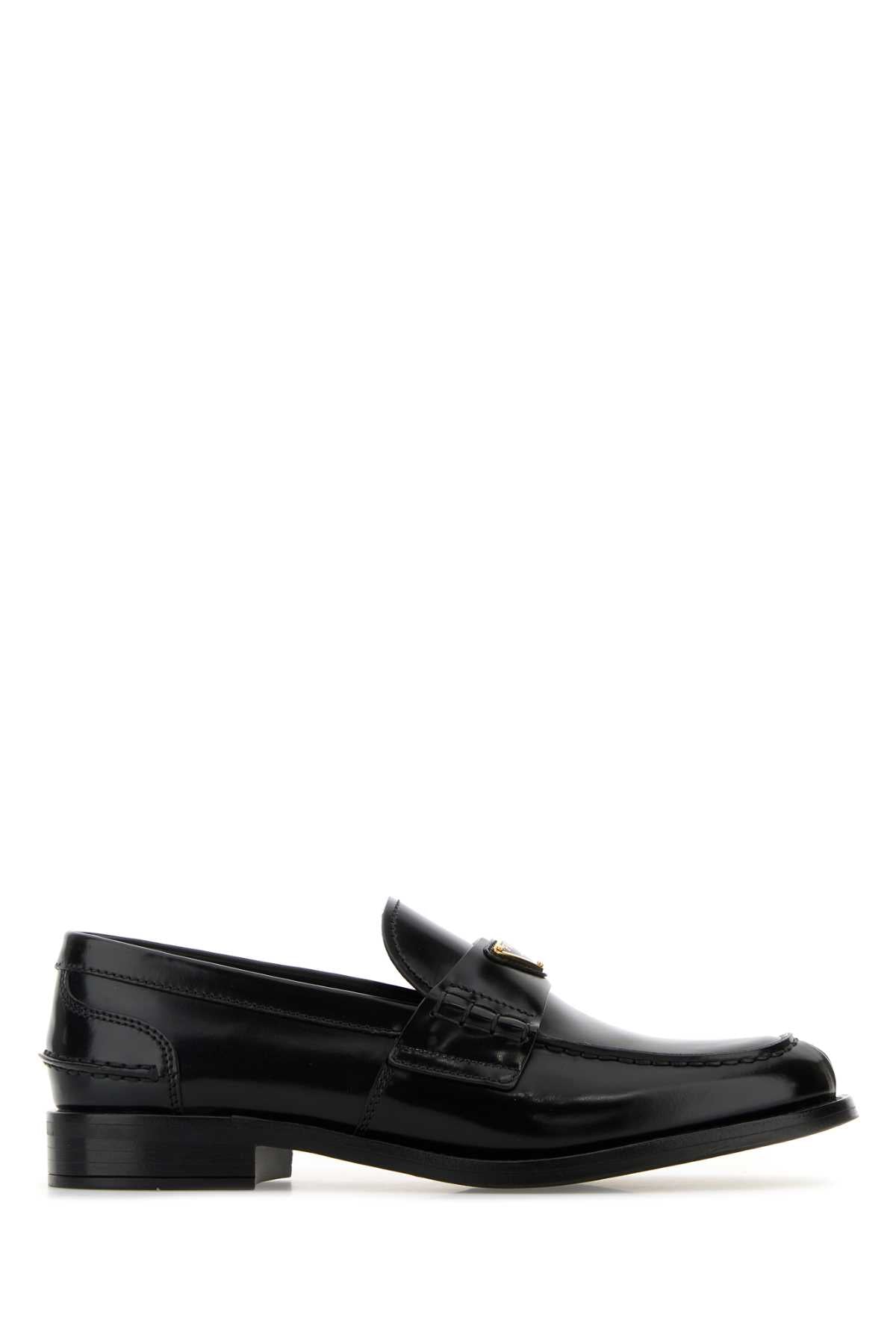 PRADA Classic Leather Loafers for Women - Timeless Elegance