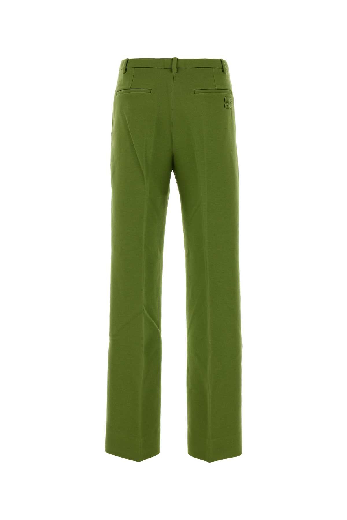 MIU MIU Stretch Viscose Blend Pant for Women