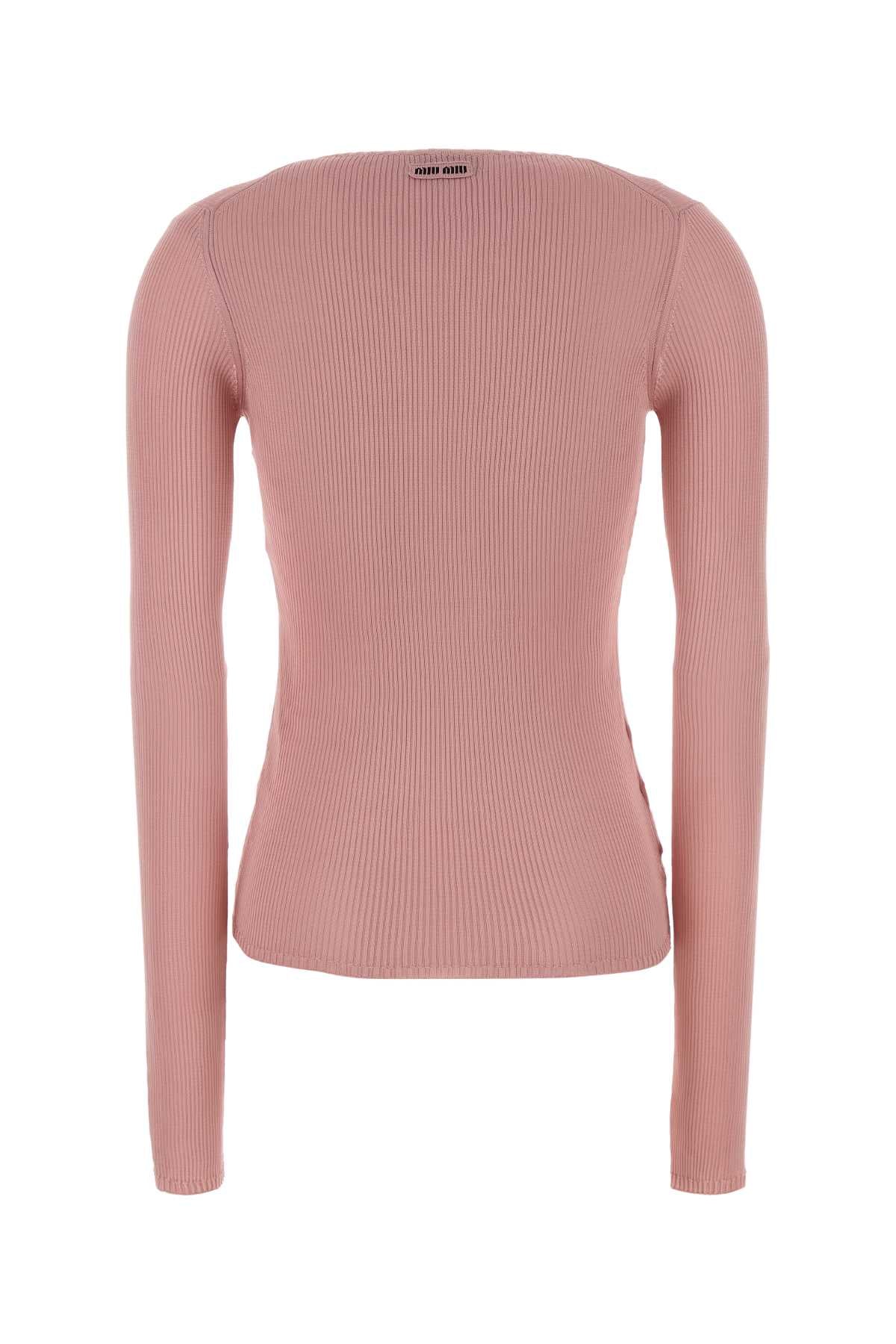 MIU MIU Silk T-Shirt for Women - Perfect for Fall Season