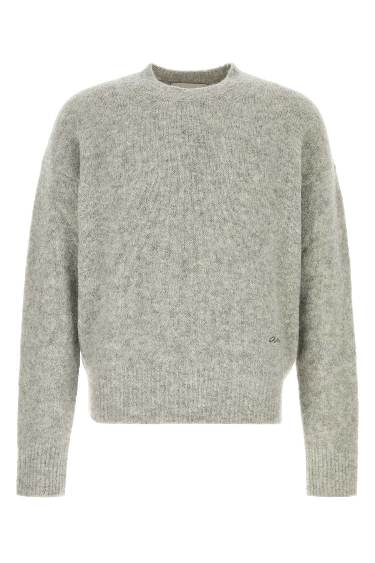 AMI Alpaca Blend Sweater for Men - FW25 Collection