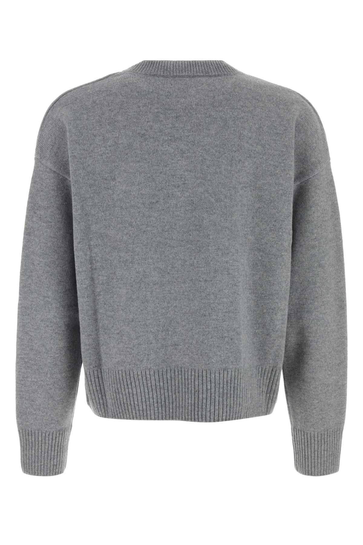 AMI Men's Wool Blend Sweater - Modern Fit