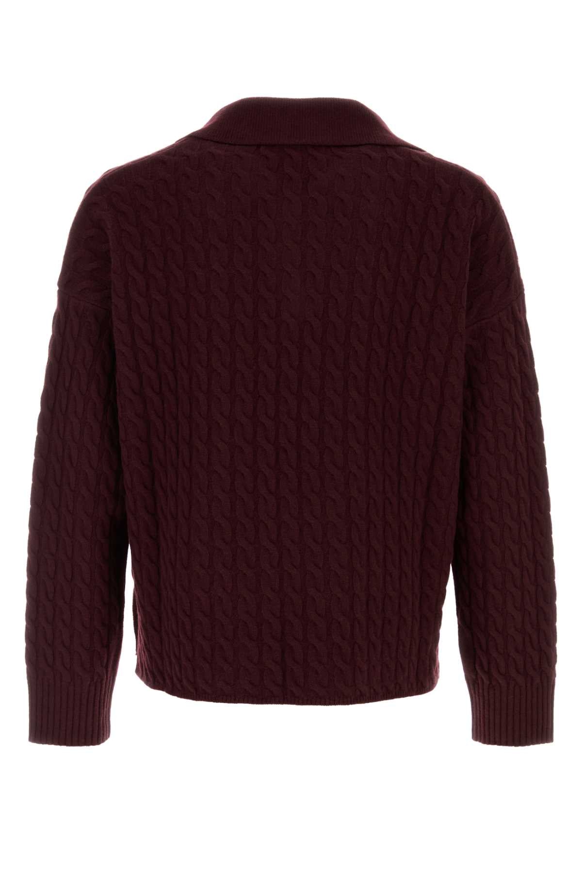 AMI Oversized Wool Blend Sweater