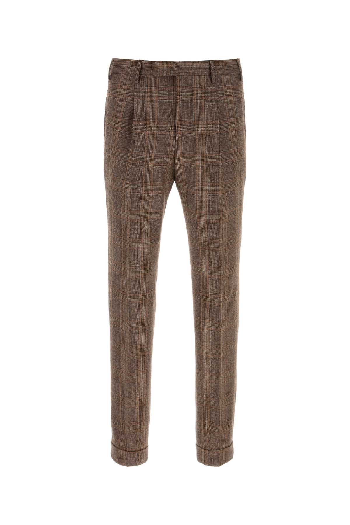 PT TORINO Embroidered Wool Pants for Men