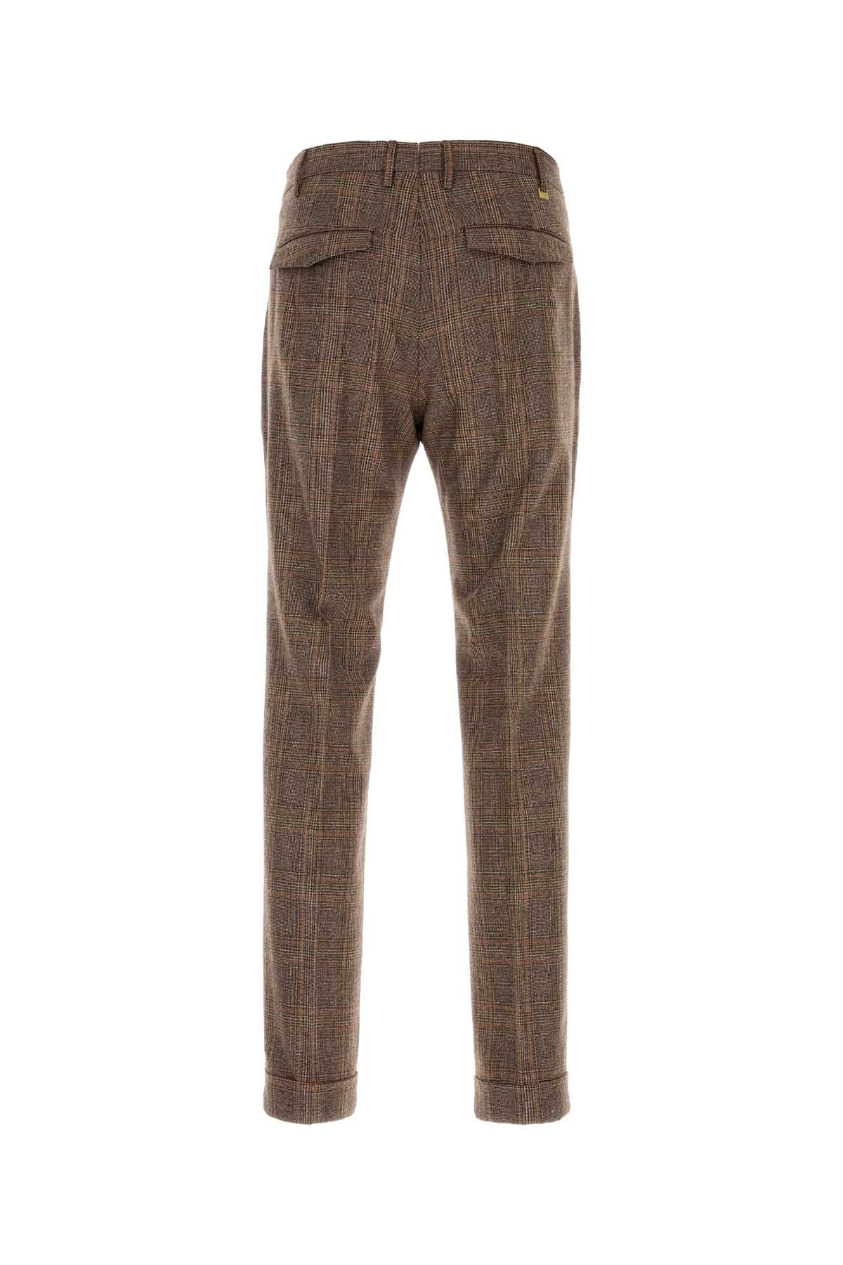 PT TORINO Embroidered Wool Pants for Men