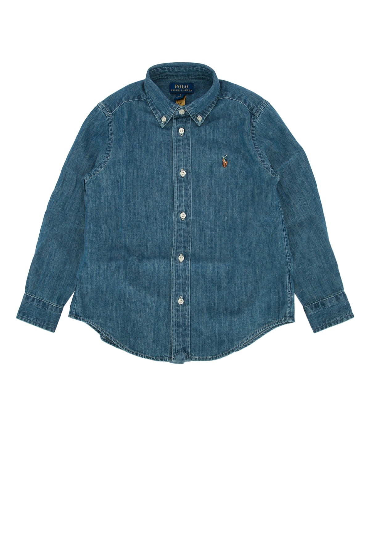 POLO RALPH LAUREN Classic Long Sleeve Button-Down Shirt for Kids