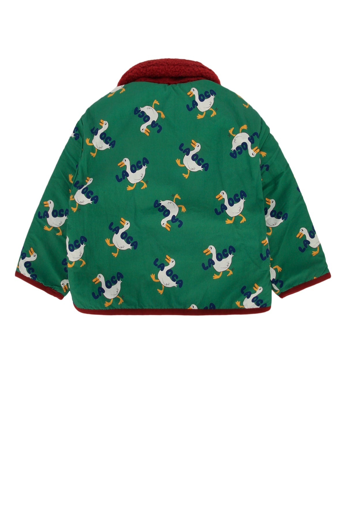 BOBO CHOSES Mini All-Over Reversible Sheepskin Jacket