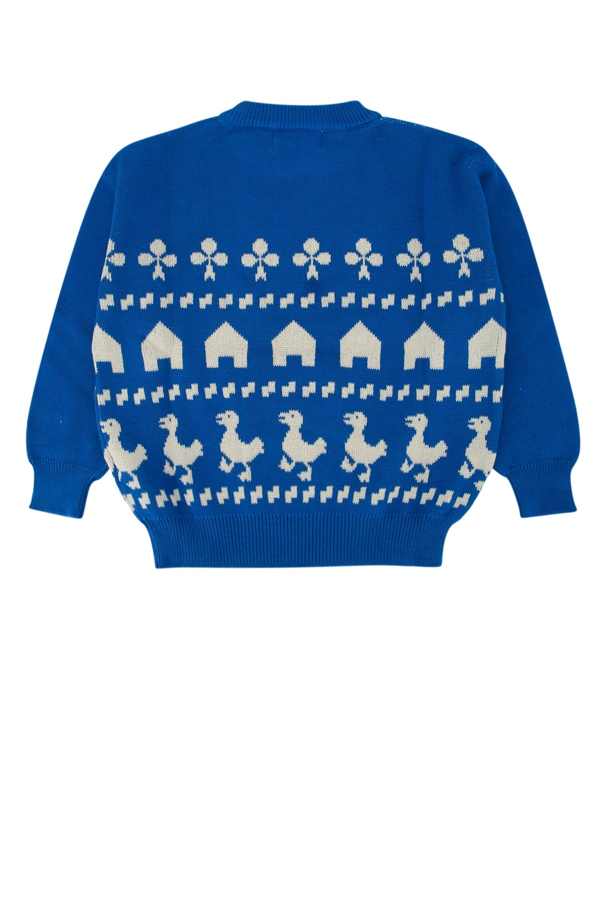 BOBO CHOSES Mini Farm Jacquard Jumper for Kids