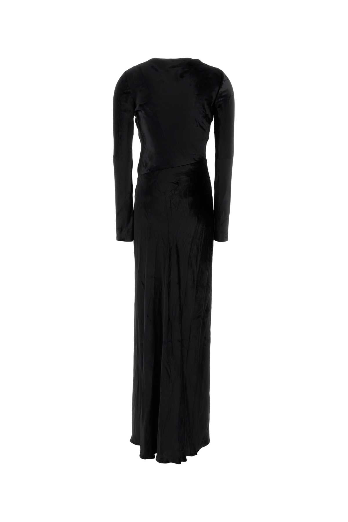 ALBERTA FERRETTI Elegant Long Velvet Dress for Women