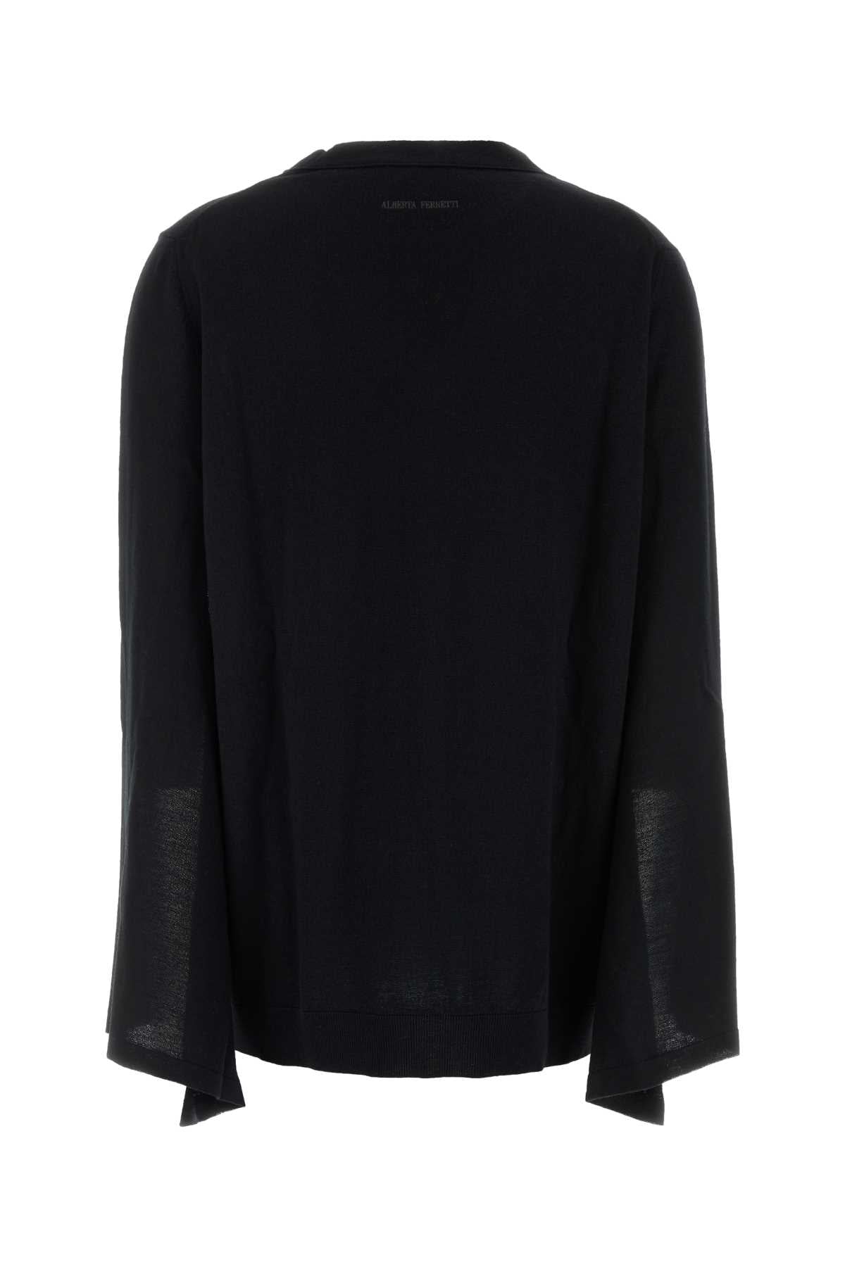 ALBERTA FERRETTI Essential Virgin Wool Sweater for Women - Cozy Knitwear