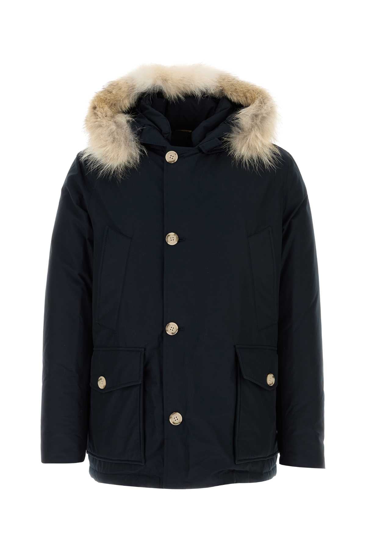 WOOLRICH Cotton Blend Arctic Parka Jacket for Men