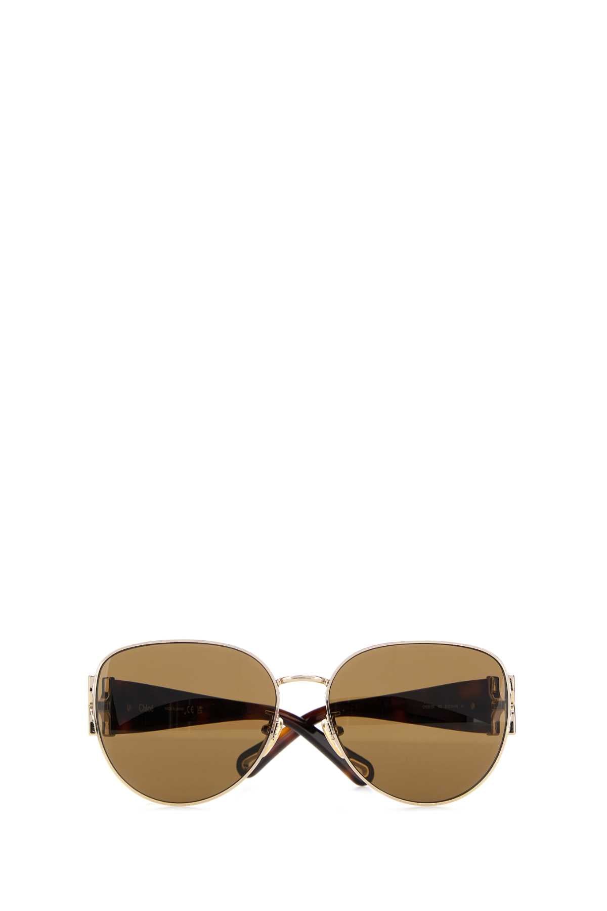 CHLOE Chic Multicolor Metal and Acetate Sunglasses