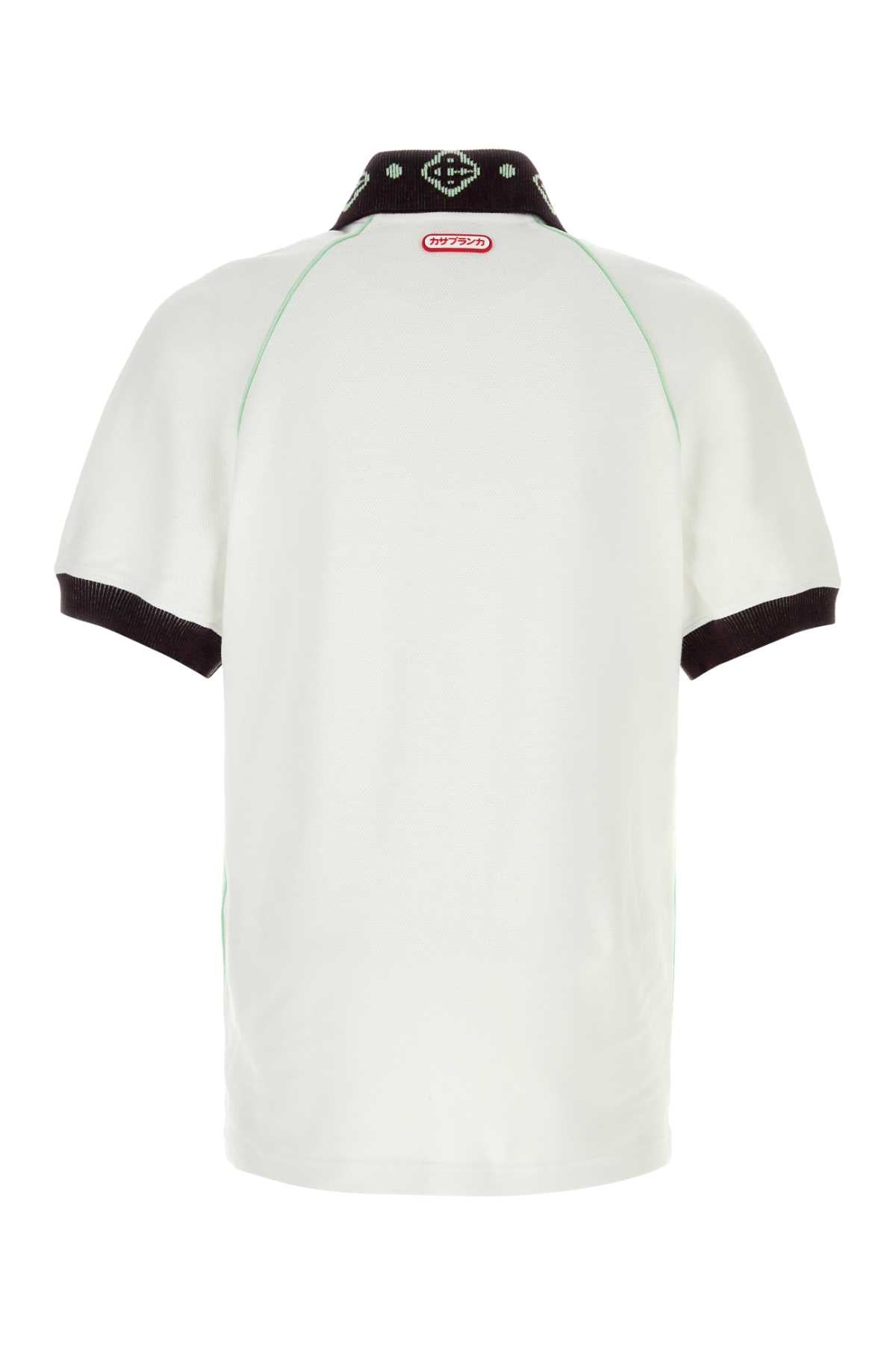 CASABLANCA Classic Piquet Polo Shirt for Men