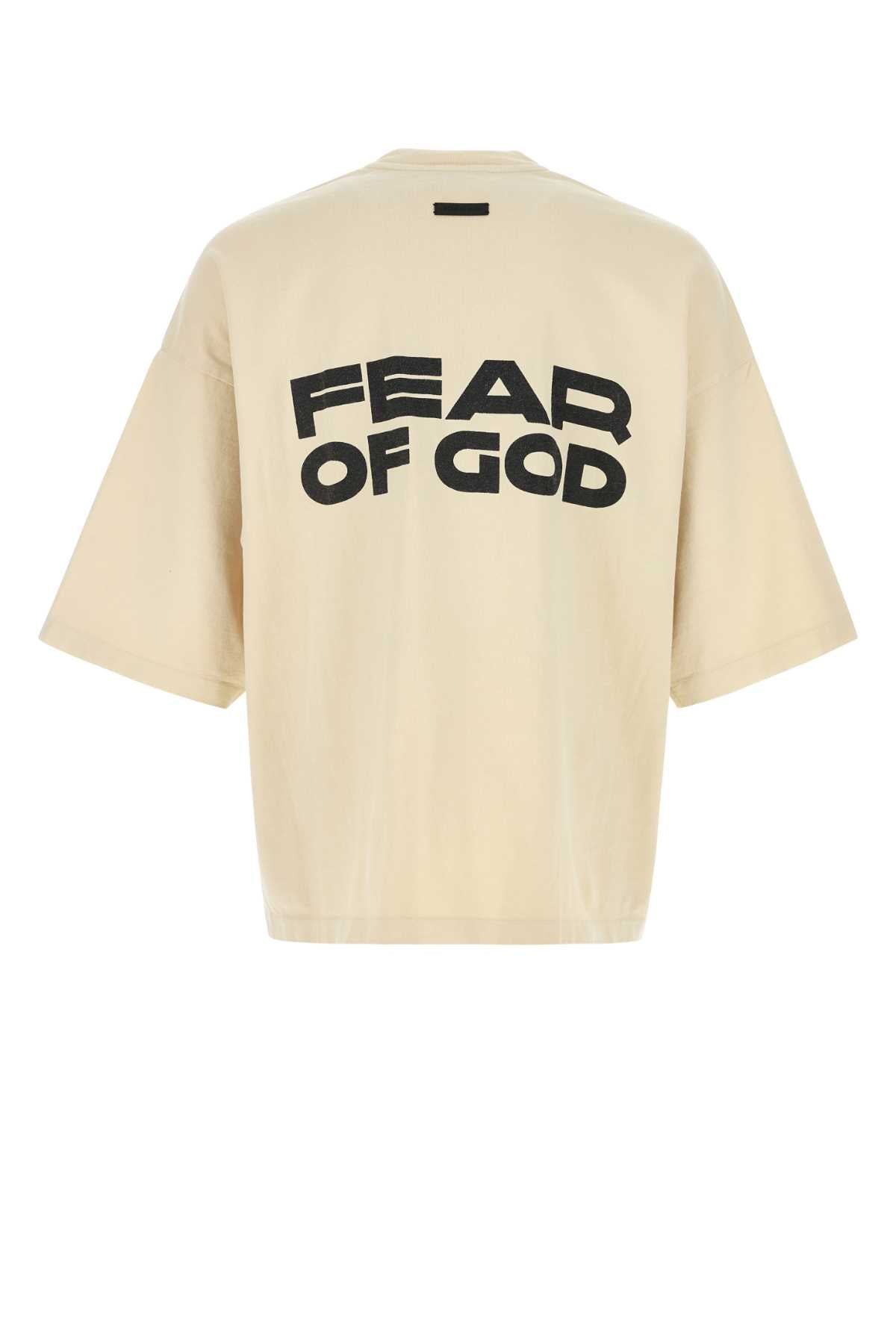 FEAR OF GOD Oversized Cotton T-Shirt for Men - FW25 Collection