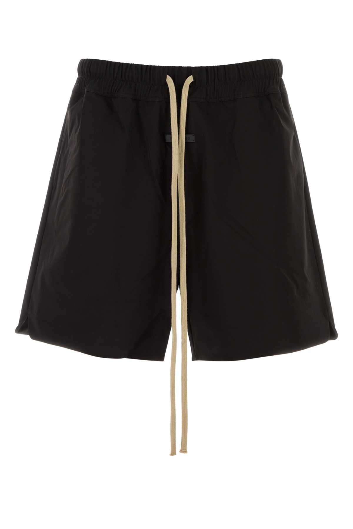 FEAR OF GOD Men's Mini Stretch Nylon Blend Bermuda Shorts