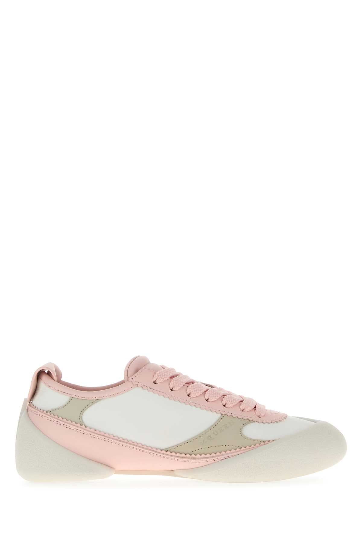 ALEXANDER MCQUEEN Stylish Leather Sneakers for Women