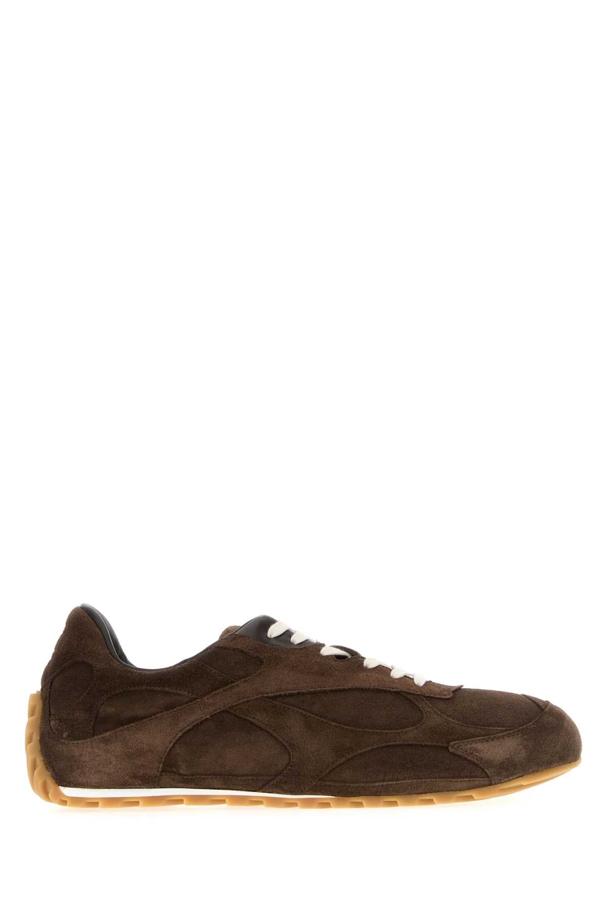 BOTTEGA VENETA Orbit Flash Soft Suede Sneakers for Men