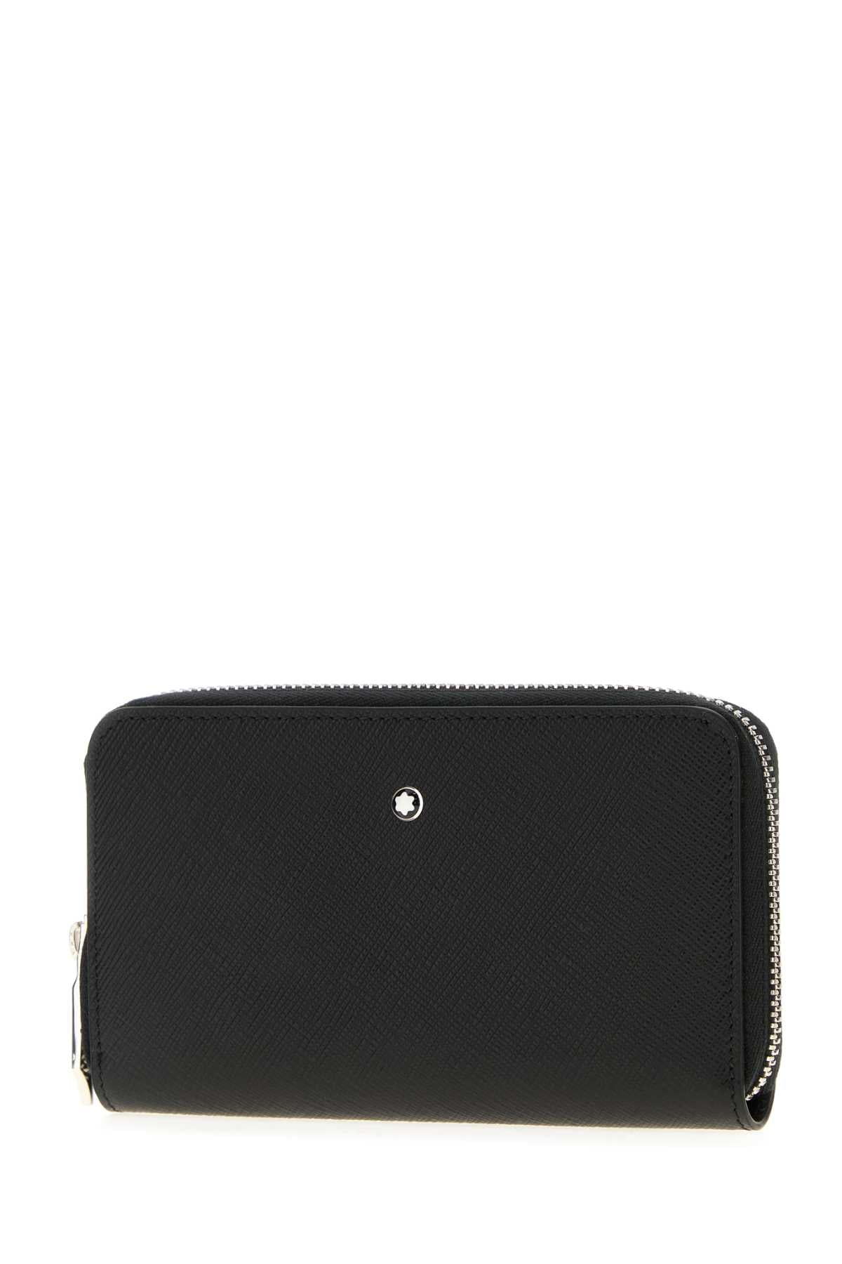 MONTBLANC Mini Leather Wallet - 15cm x 8cm x 3cm
