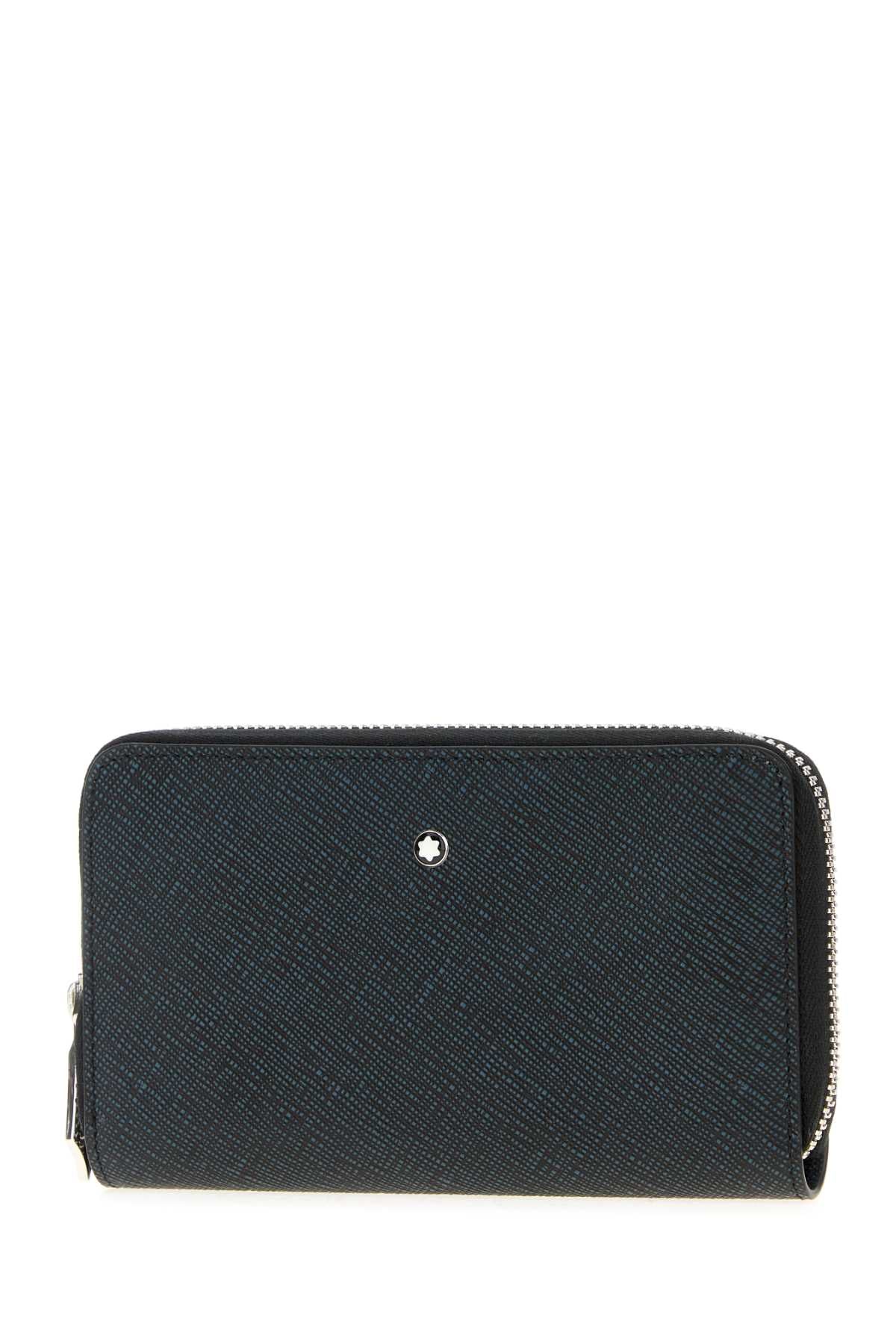 MONTBLANC Melange Mini Leather Wallet - 15 cm x 8 cm x 3 cm