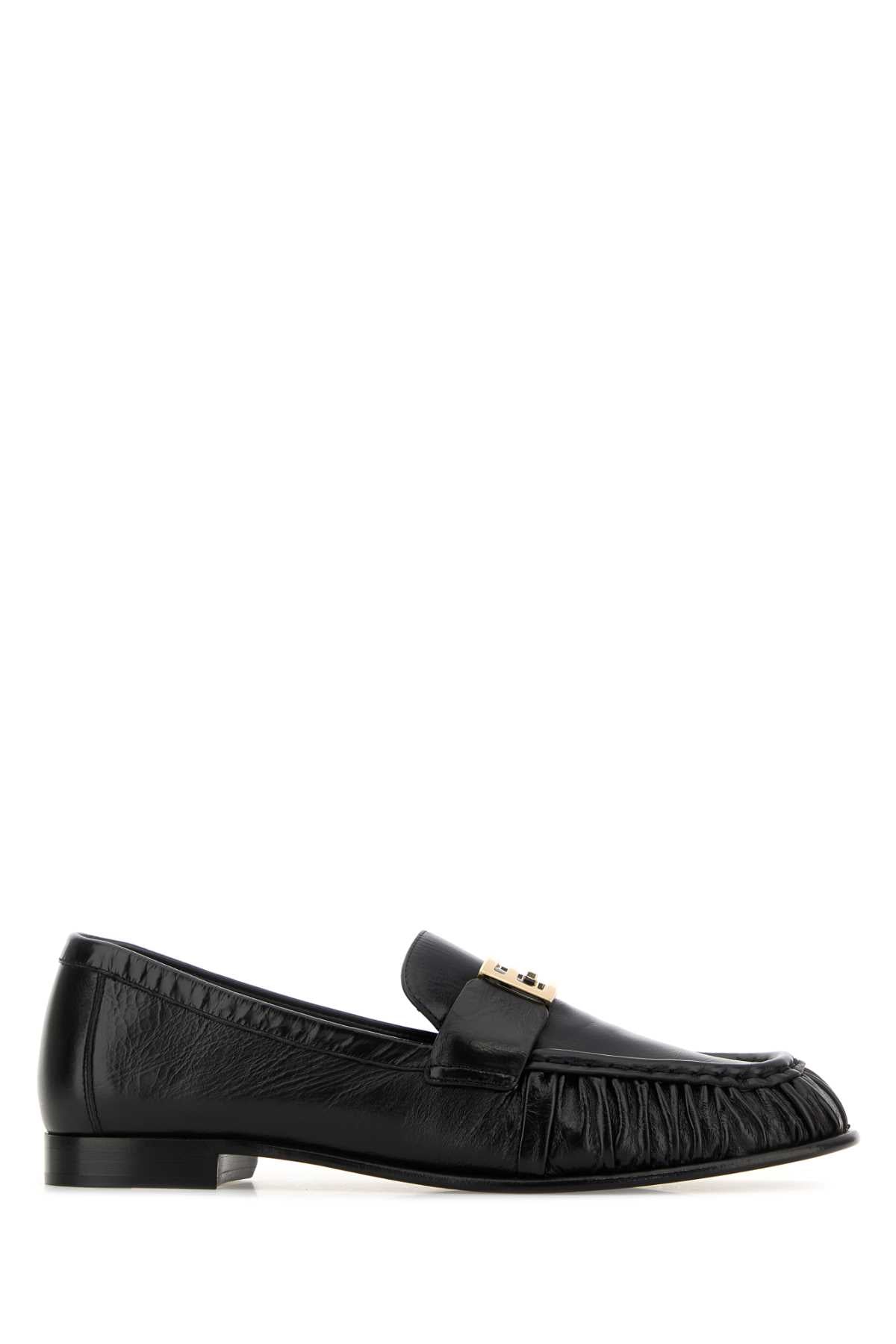 FENDI Nappa Leather Baguette Loafers