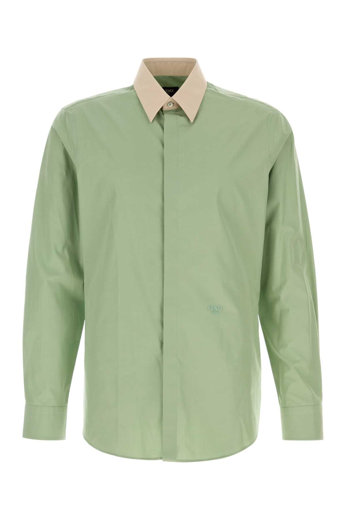 FENDI Poplin Shirt - Casual Elegance