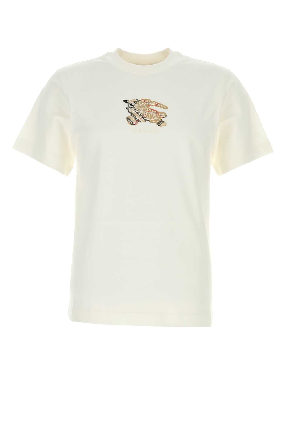 BURBERRY Classic Cotton T-Shirt for Men - FW25 Collection