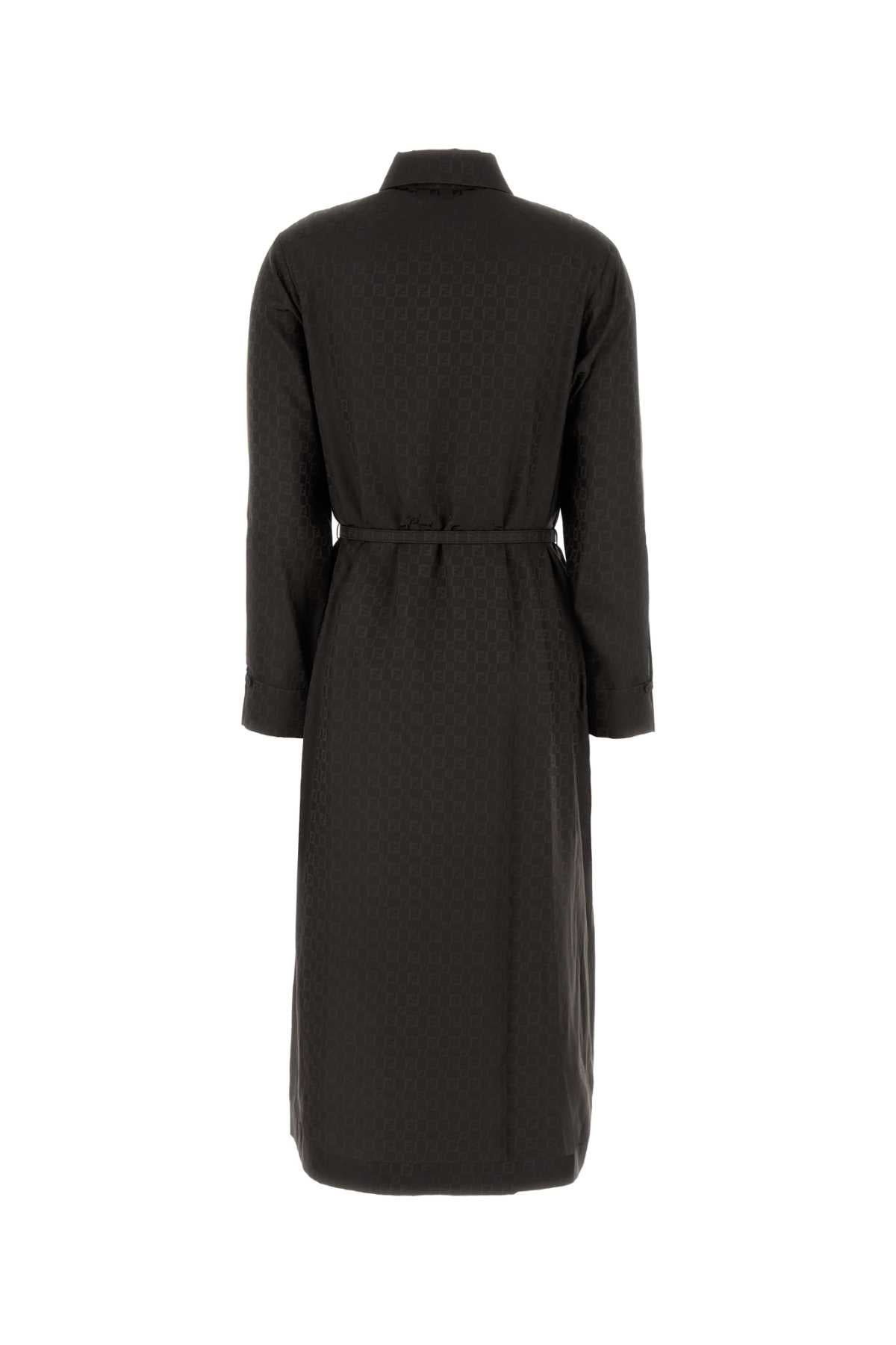 FENDI Elegant Jacquard Shirt Dress for Women