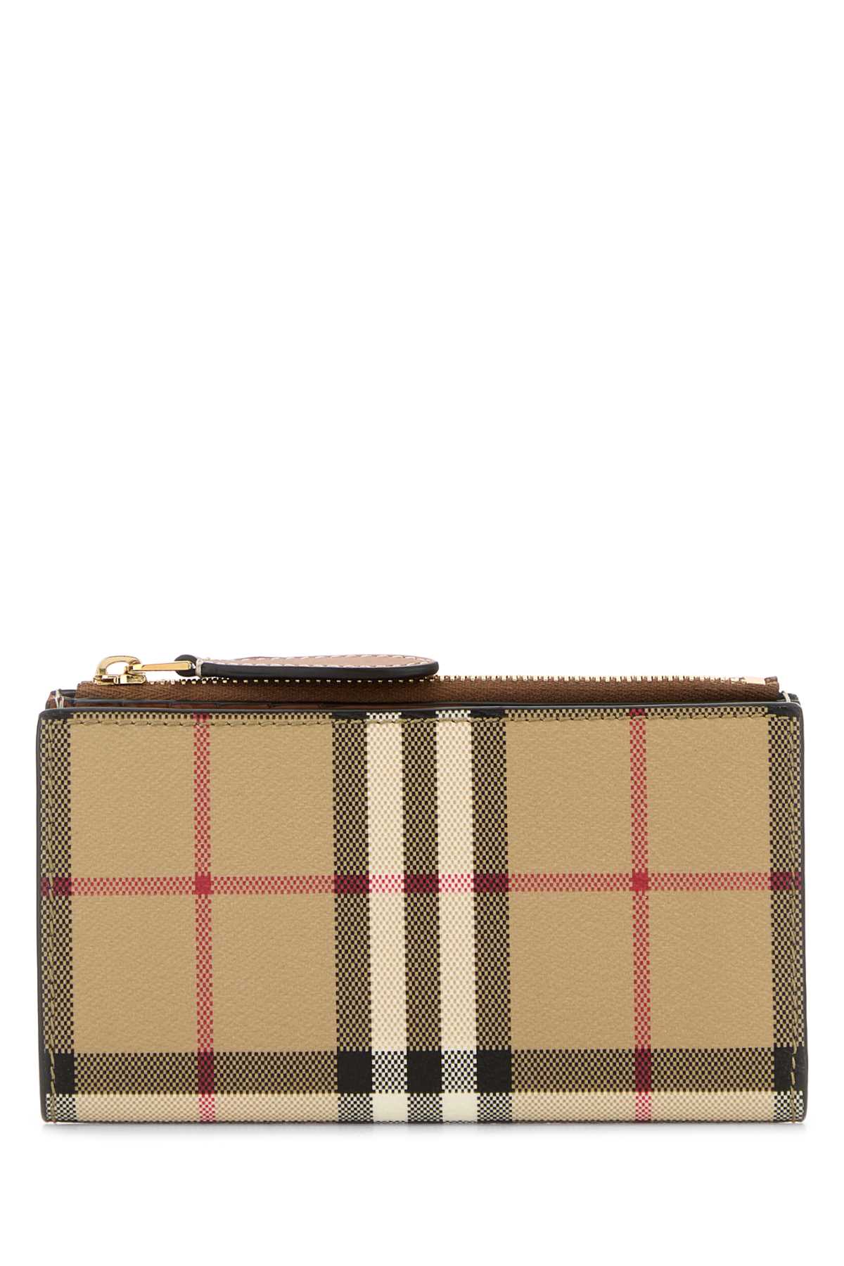 BURBERRY Printed Canvas Wallet - 14cm x 8cm x 4cm