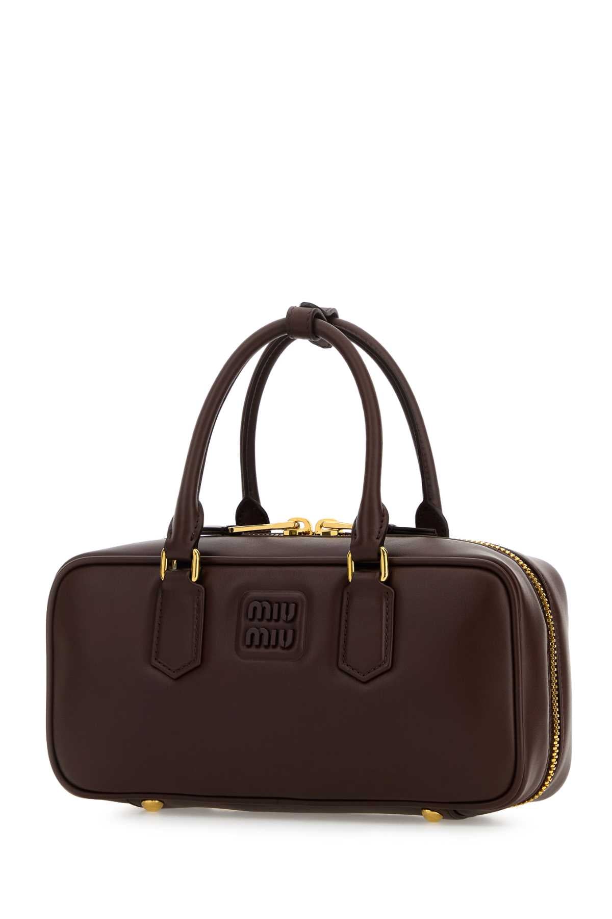 MIU MIU Mini Arcadie Leather Handbag