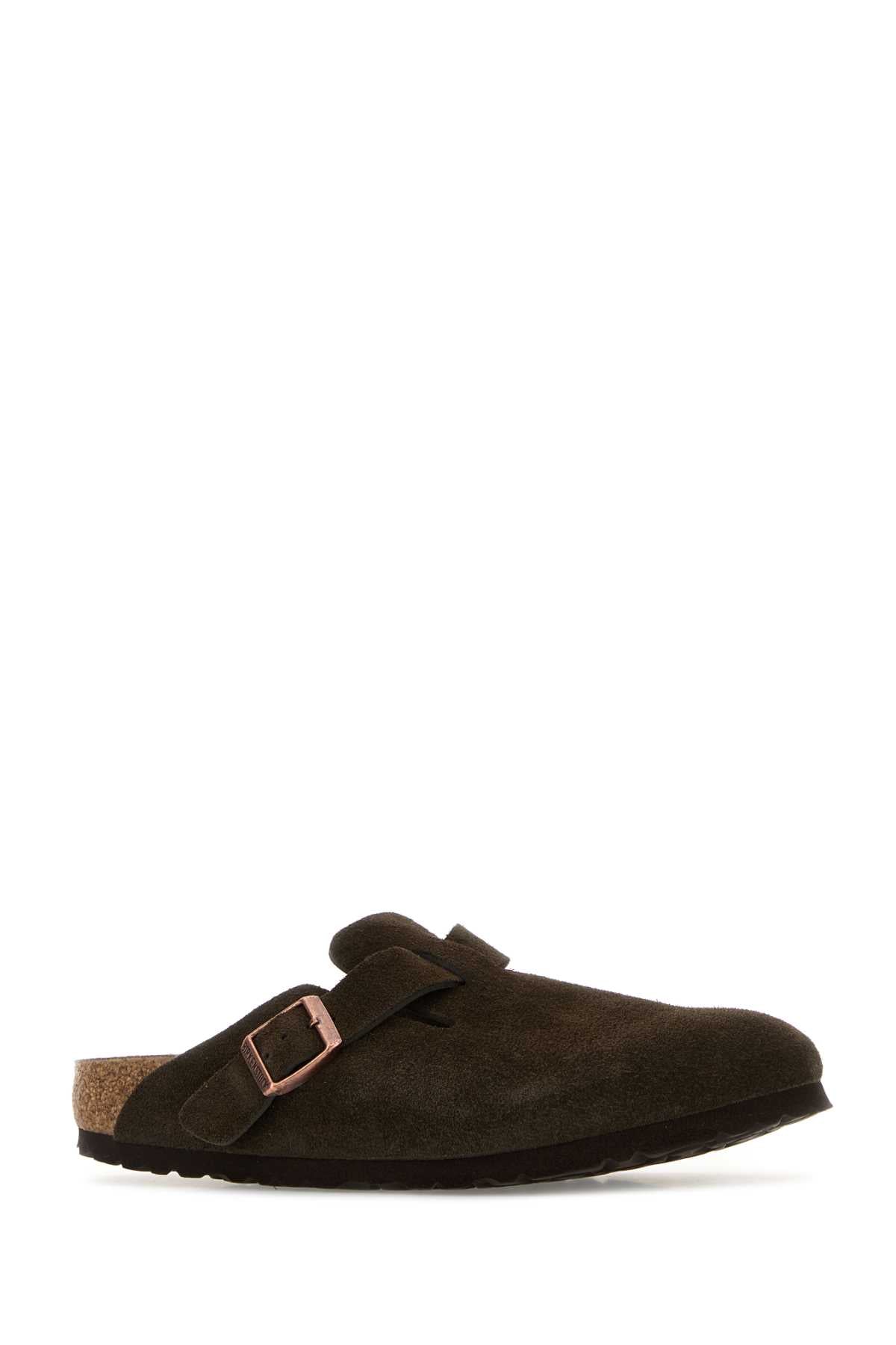 BIRKENSTOCK Unisex Suede Boston Slippers