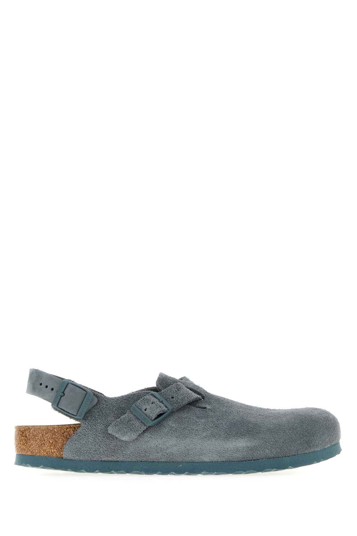 BIRKENSTOCK Men's Suede Tokyo Slippers