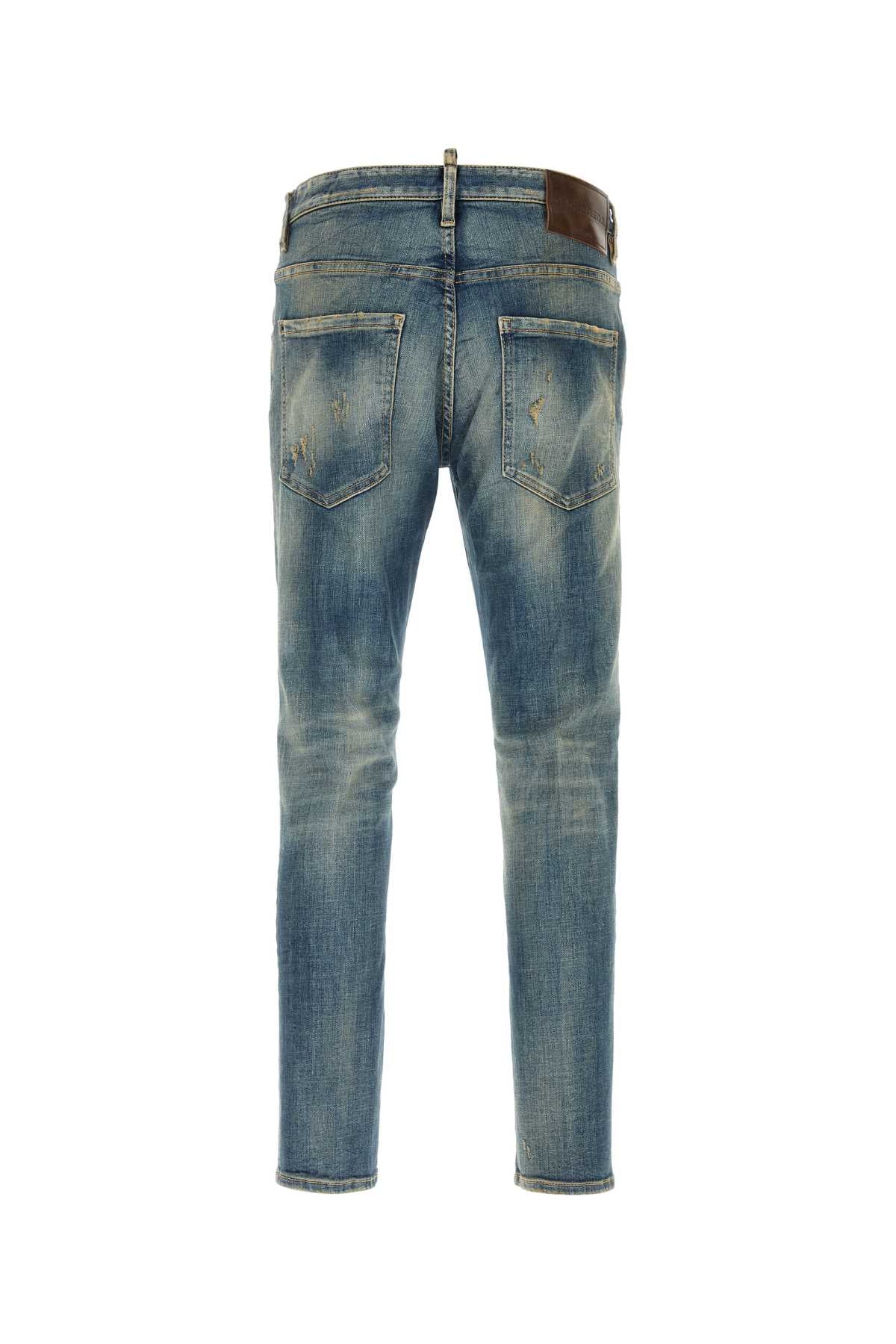 DSQUARED Stretch Denim Skater Jeans for Men
