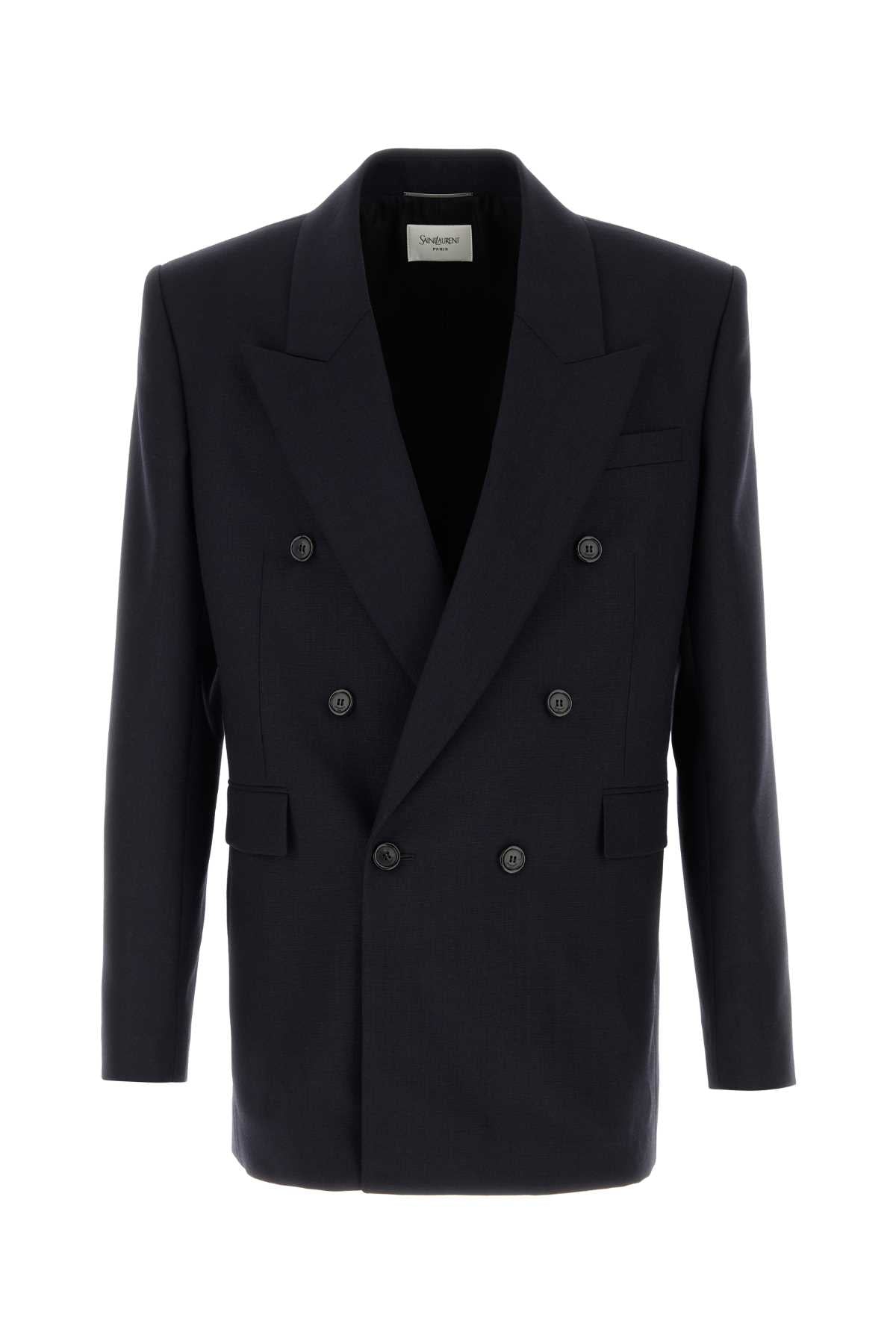 SAINT LAURENT Wool Blazer for Men - Fashionable and Stylish