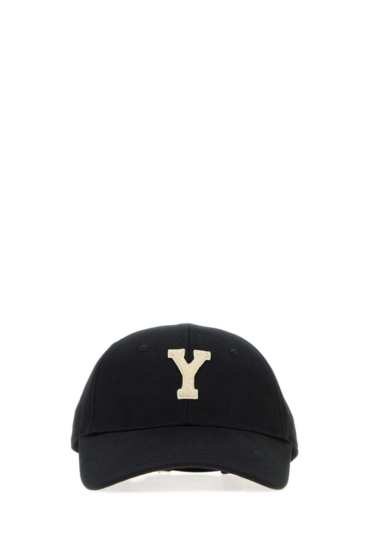 SAINT LAURENT Cotton Baseball Cap for Men - FW25 Collection
