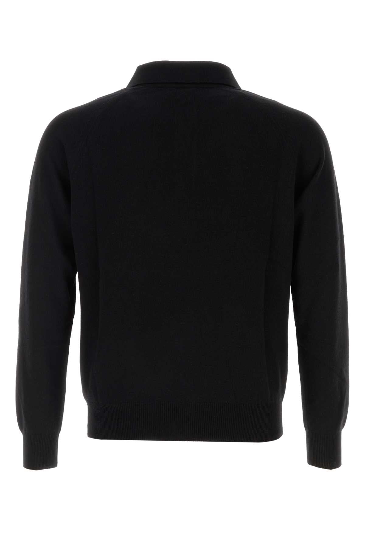 SAINT LAURENT Classic Wool Polo Shirt for Men