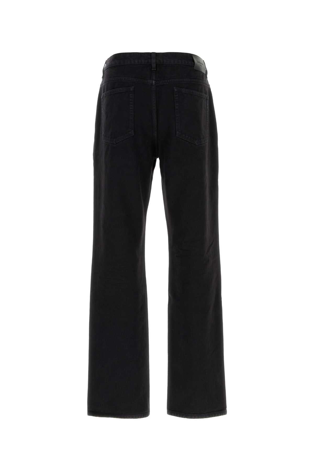 SAINT LAURENT Essential Black Denim Jeans for Men - A Wardrobe Staple