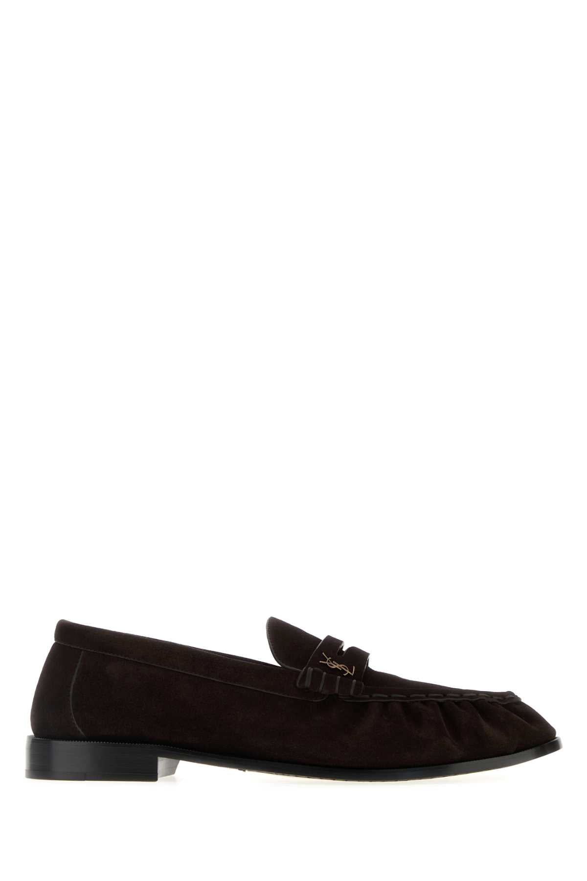 SAINT LAURENT Elegant Suede Loafers for Men