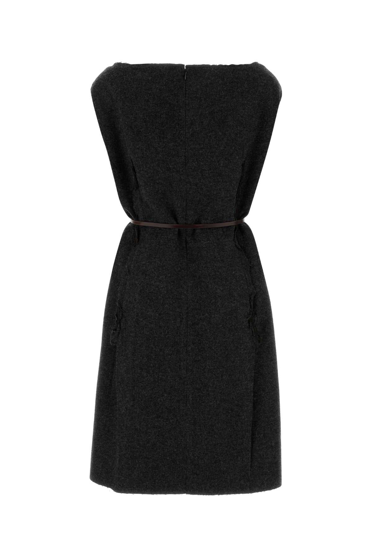 PRADA Elegant Flannel Dress for Women