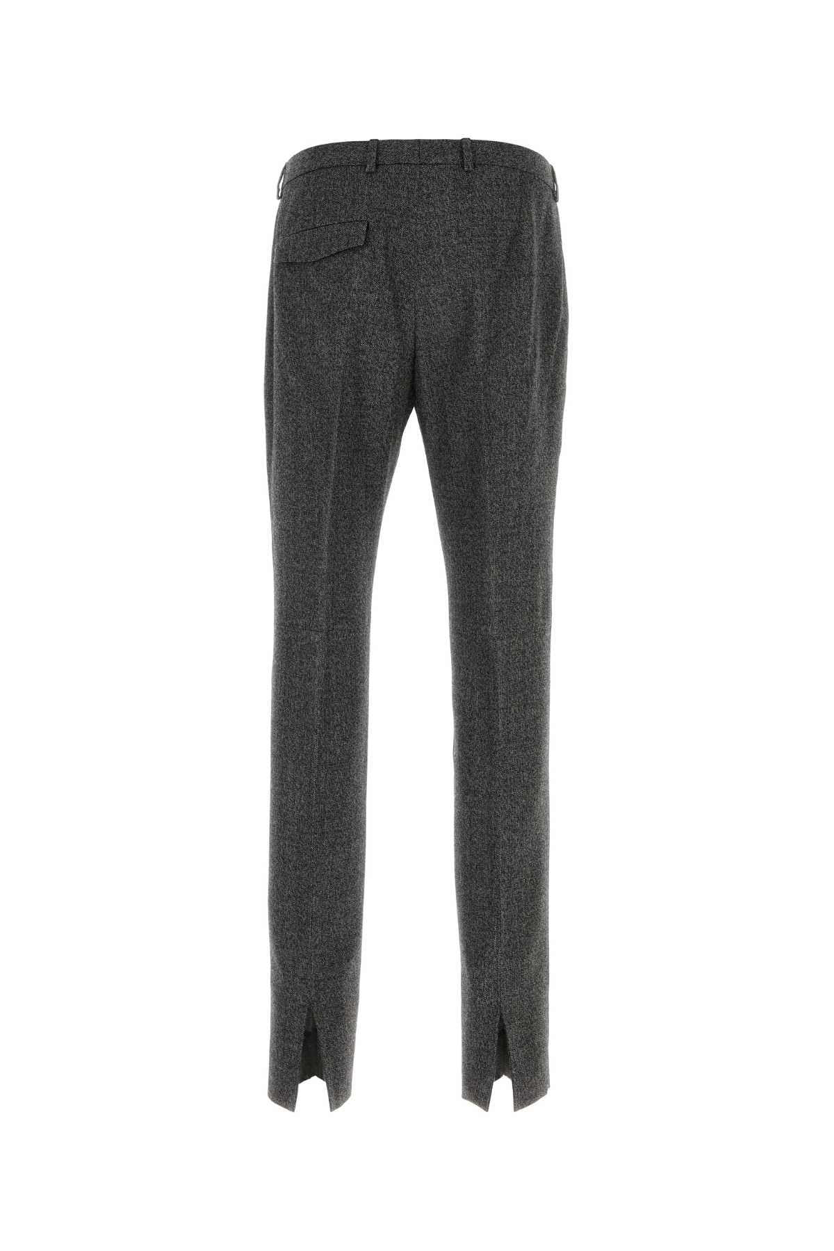 GUCCI Charcoal Wool Pant for Men - FW25 Collection