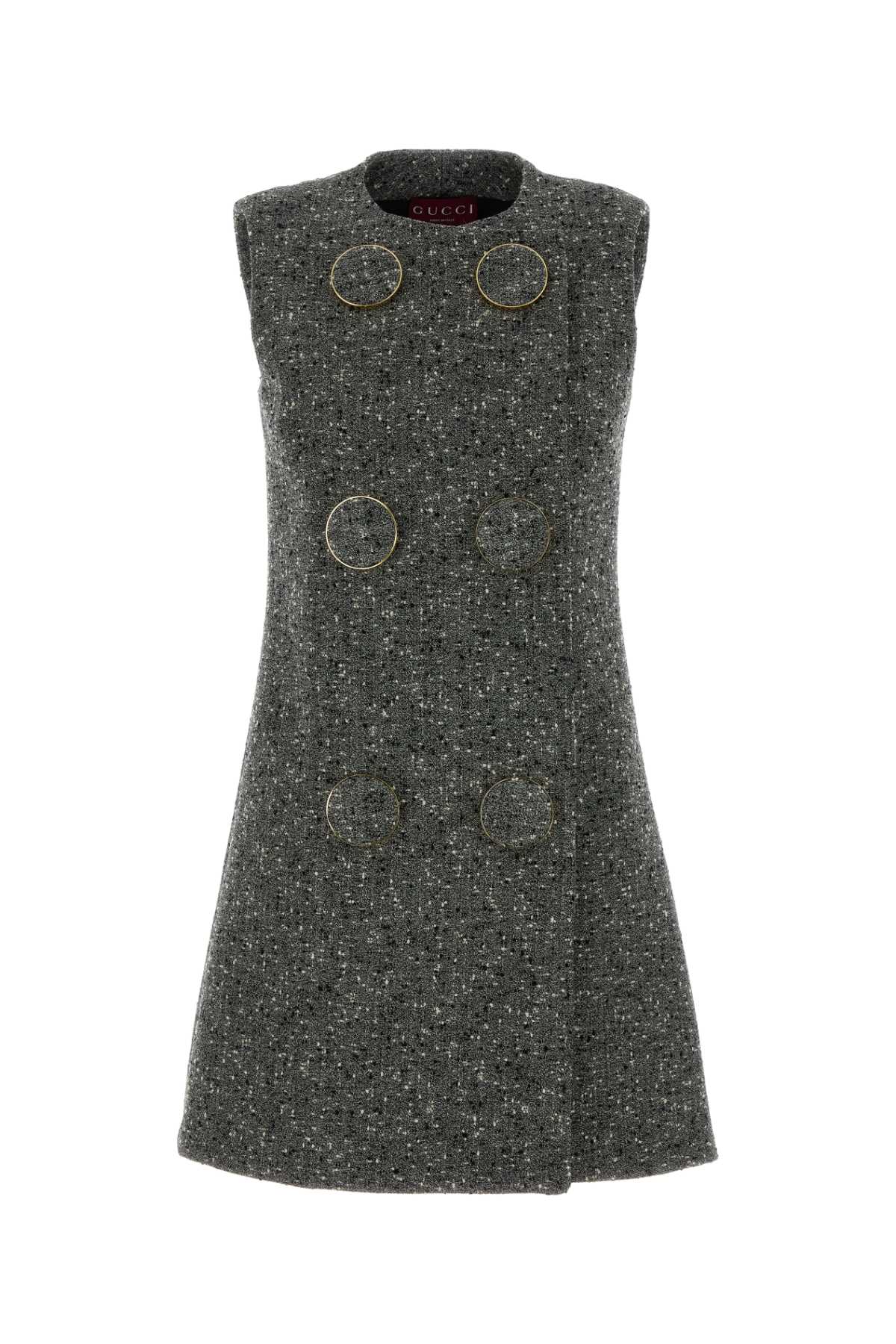 GUCCI Chic Wool Blend Mini Dress for Women