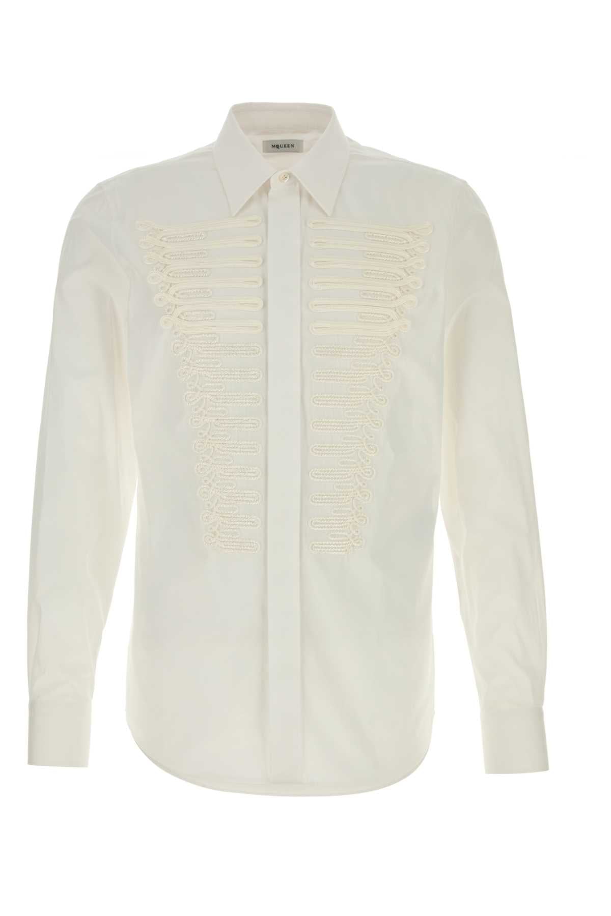 ALEXANDER MCQUEEN Classic Poplin Shirt for Men