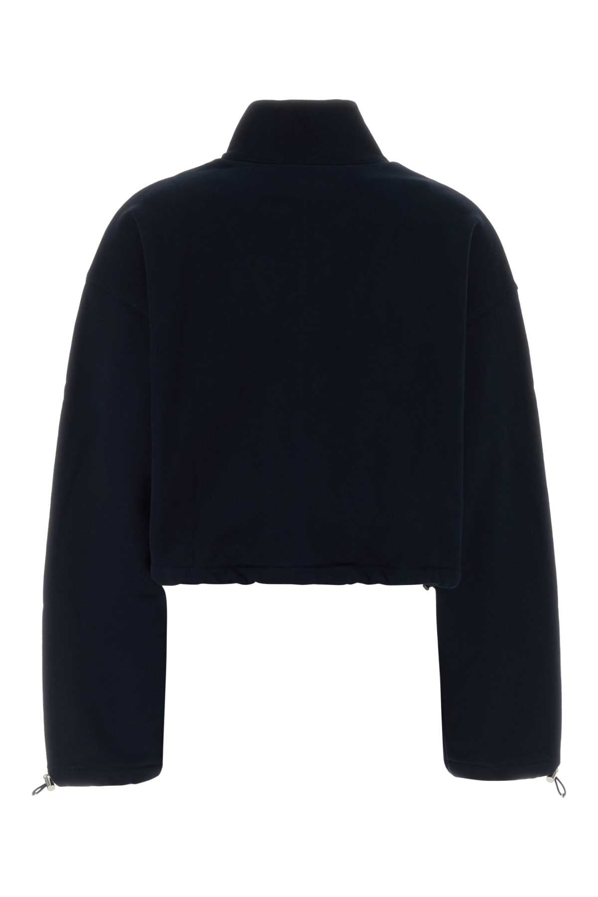 MIU MIU Cotton Sweatshirt for Women - SS26 Collection