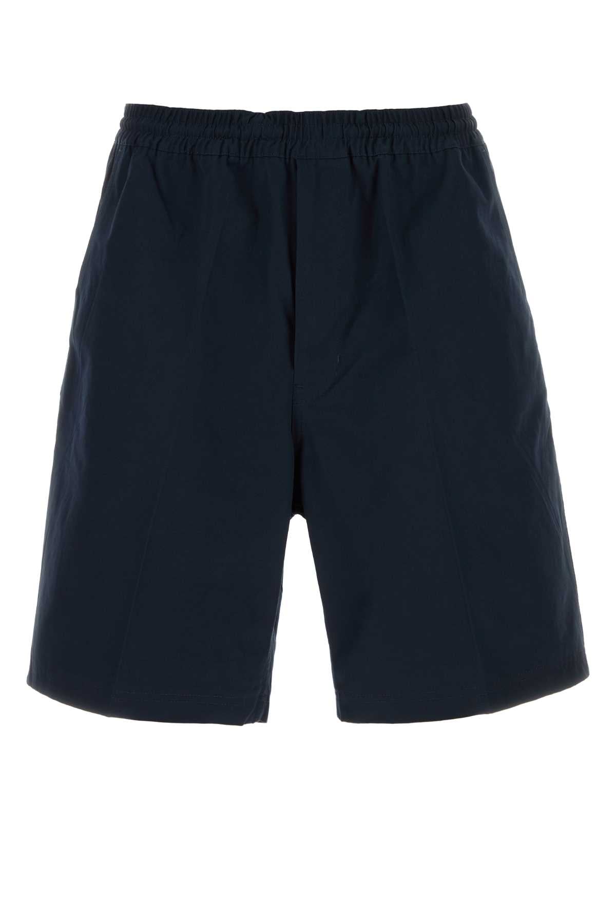 PRADA Classic Poplin Bermuda Shorts for Men