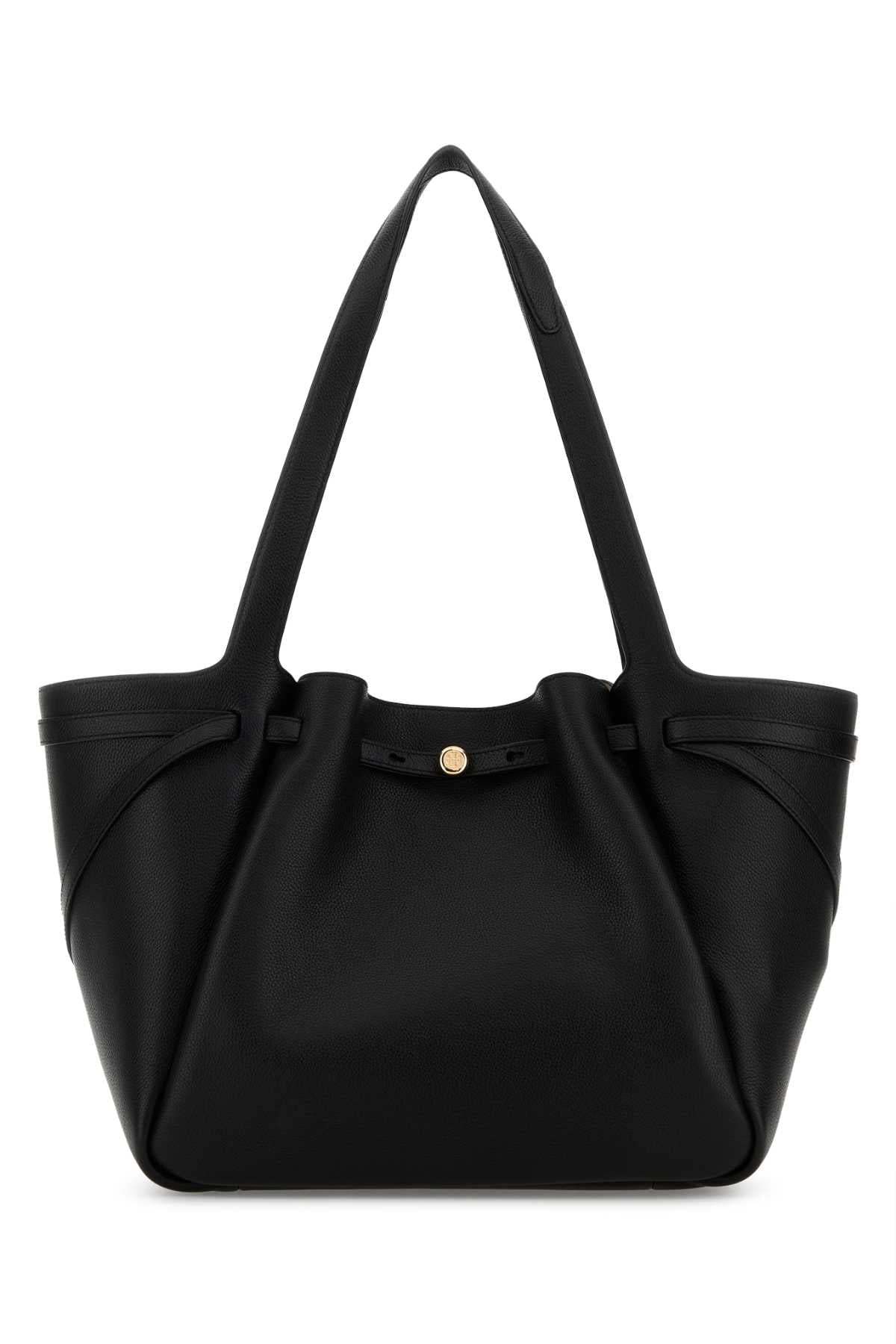 TORY BURCH Romy Mini Leather Shopping Handbag - 31.5 cm x 29.5 cm x 17 cm