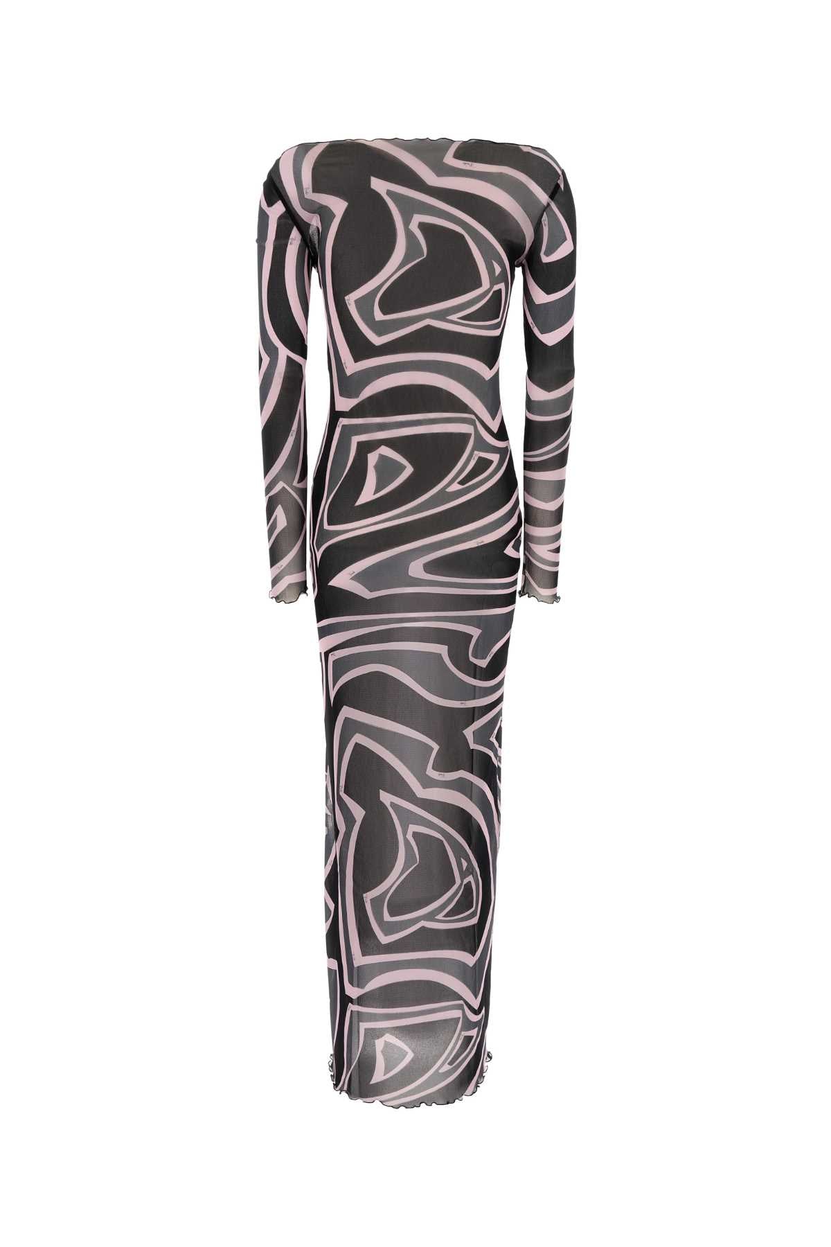 EMILIO PUCCI Printed Tulle Mini Dress