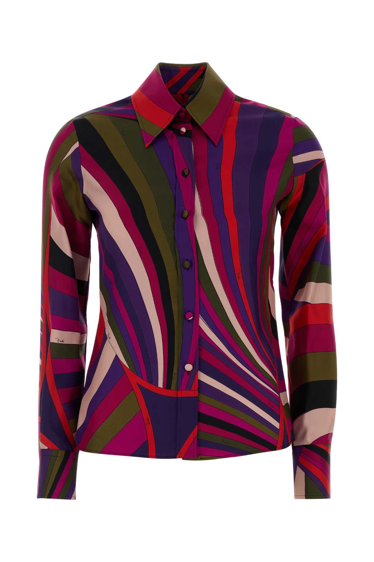 EMILIO PUCCI Silk Printed Shirt