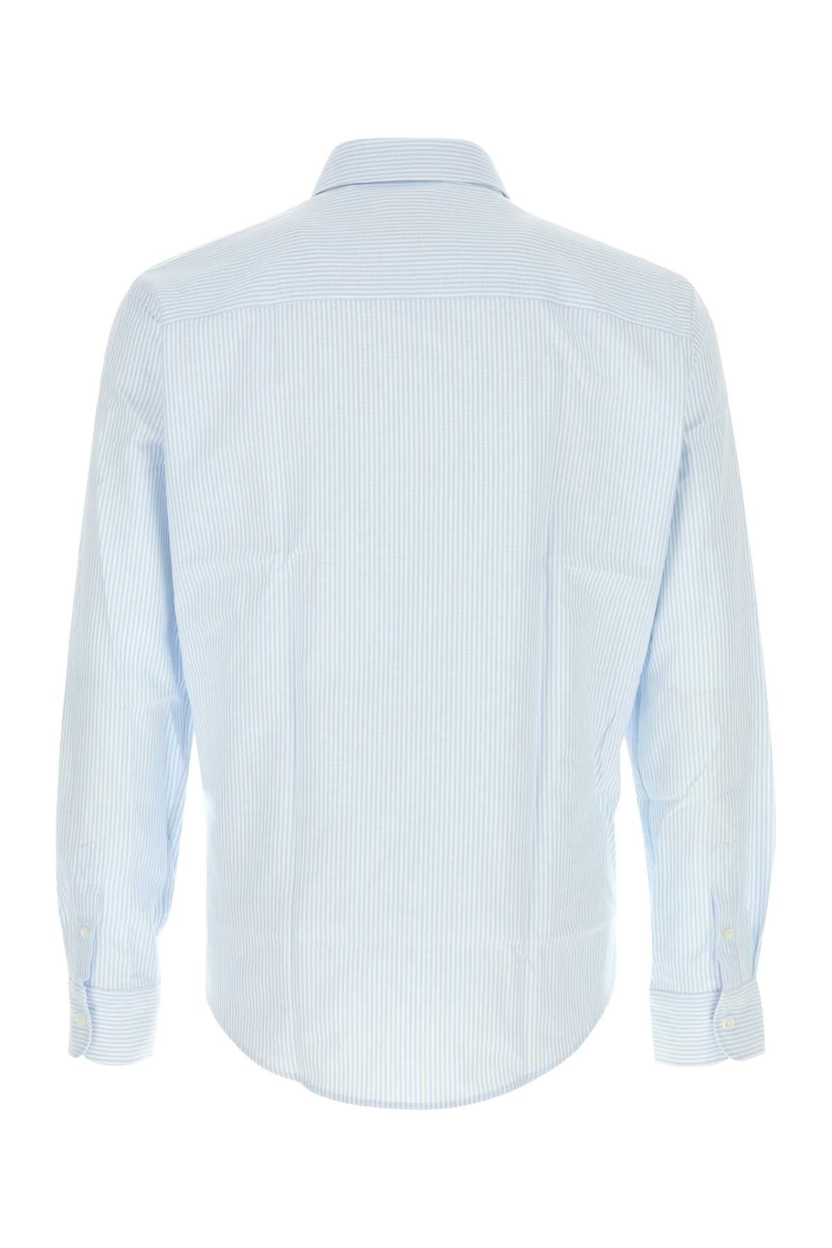 AMI Embroidered Oxford Shirt for Men - FW25 Collection