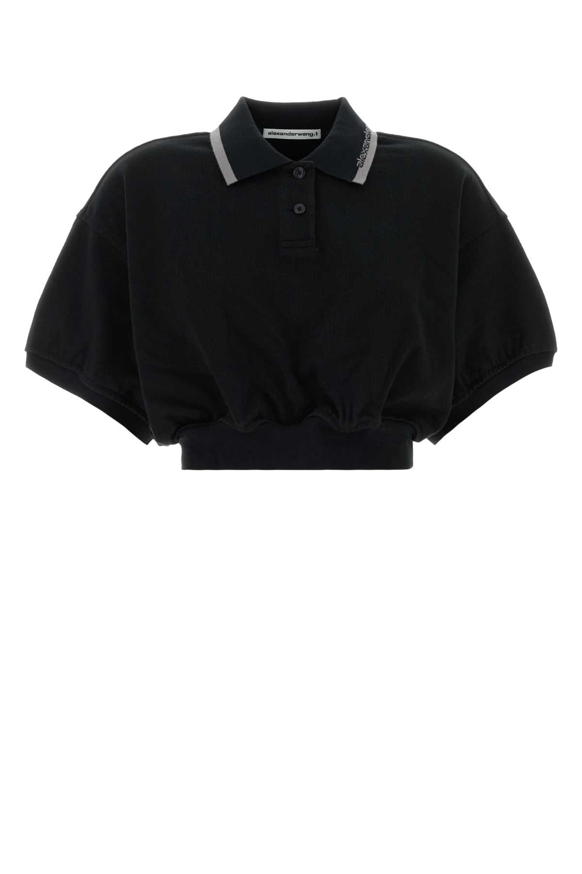 T BY ALEXANDER WANG Classic Cotton Polo Shirt